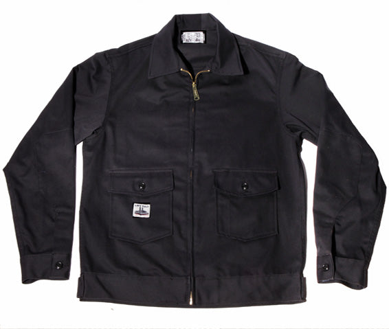 black garage jacket