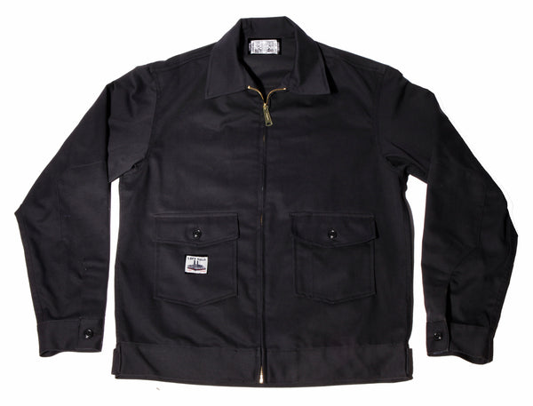 black garage jacket