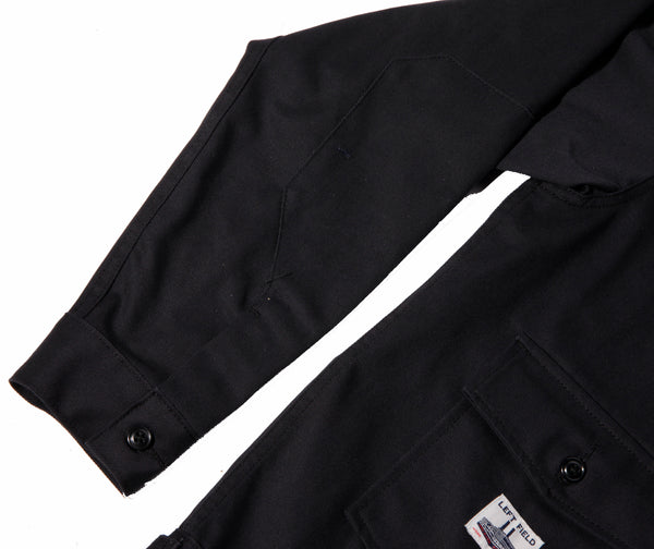 black garage jacket