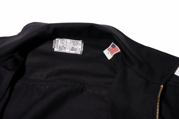 black garage jacket