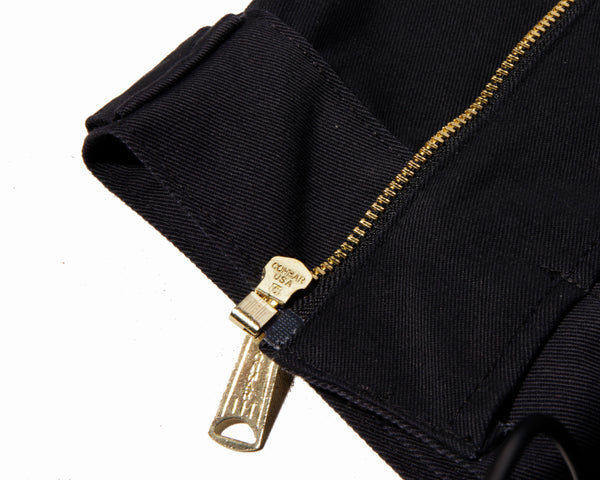 black garage jacket